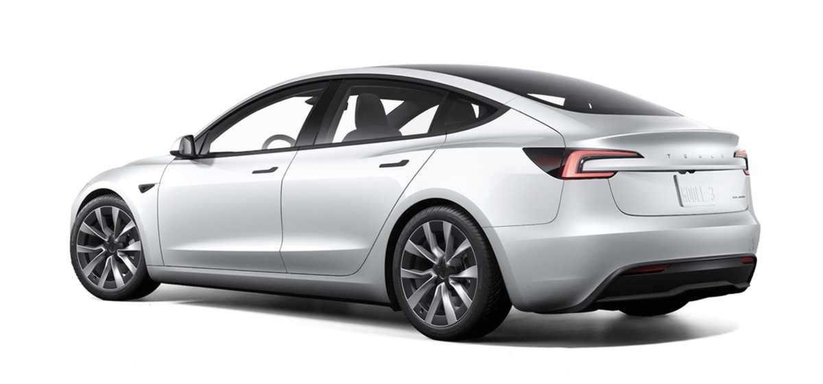 tesla model 3 vitres teintées